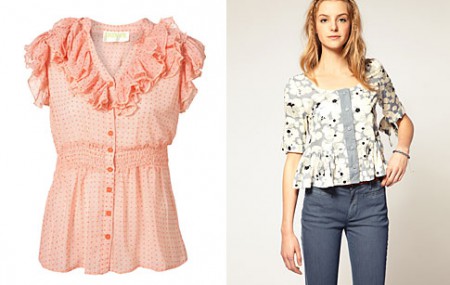 Topshop 277 Kč, Asos 693 Kč